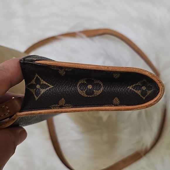 Louis Vuitton LV Shoulder Bag Pochette Twin GM Brown Monogram - Picture 17 of 17